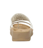 Baretraps Womens Flora Slide Slip On Sandals BT31203 White 6M