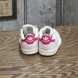 Adidas Kids Girls Stan Smith Lace Up Sneakers Shoes 1668fb27d5339d White Pink 4K