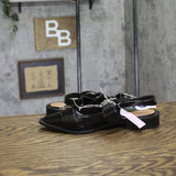 Wild Fable Womens Peyton Double Buckle Slingback Flats 90511436 Black 6M