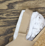 Clarks Womens Platform Cork Nerisa Grace Wedge Sandal Sand Nubuck Brown 8.5M