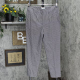 Nine West Womens Pleated Dress Pants with Pockets 165fa65642626c Brown Gingham M