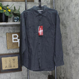 Wolverine Men's Plainwell Long Sleeve Shirt W1206410-031 Onyx Heather Gray L