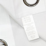 Eclipse Andes Grommet Blackout Single Curtain Panel White 50x84