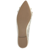 Journee Collection Judy Slip On Pointed Toe Ballet Dress Flats Gold Yellow 7.5M