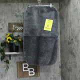 Garland Rug Rounded Corner Rectangle Sedona Bath Rug Cinder Gray 21x34