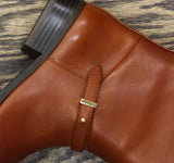 On 34th Womens Firesse Riding Boots 10019685500 Cognac Leather Brown 5.5M