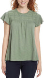 Ella Moss Womens Lace Trim Knit Top 1679438
