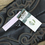 Wild Fable Kenzi Tall Western Dress Boots with Memory Foam Insole Black 11M
