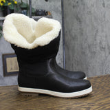 Journee Collection PIPPAH Shearling Lined Cold Weather Boots Black 10M