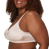 Playtex 18 Hour Ultimate Lift and Support Wire Free Bra Sandshell Pink 44DD