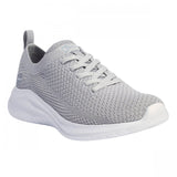 S Sport By Skechers Womens Resse 2.0 Elastic Gore Sneakers Light Gray 7M
