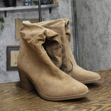 Universal Thread Womens Harlan Dress Boots 88098585 Taupe Brown 11M