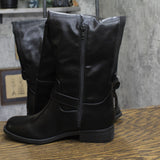 Sun + Stone Womens Anyaa Tall Over-The-Knee Boots 10017856500 Black 6.5M