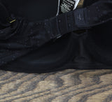 Lauren Ralph Lauren Womens Comfort Collection Repeat-Logo T-shirt Bra. Black 32D