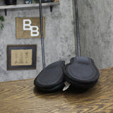 Wondershop Mens Plaid Scuff Slippers 91651288 Navy Blue S (7-8)