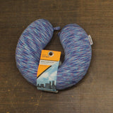Miami Carryon Space Dye Memory Foam Travel Neck Pillow Blue Multi One Size