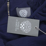 Vince Camuto Women's Blouson Cropped Jumpsuit VC2M3428 Navy Blue 8