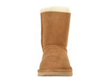 UGG Girls Bailey Bow II Sheepskin Shearling Boots 1017394T Chestnut Brown 7T