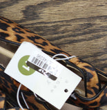 A New Day Tasmin Velvet Mary Jane Flats 94568234 Leopard Brown Multi 11M