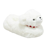 Wondershop Toddler Boys Girls Holiday Polar Bear Character Slippers White 5T-6T