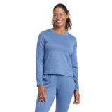 All In Motion Womens Soft Stretch Long Sleeve Top 91737919 Blue M