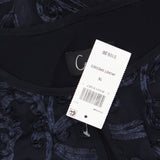 Connected Apparel Womens Crochet Soutache Jacket Dress TRF41094M1 Navy Blue 16