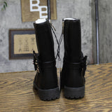 Vince Camuto Toddler Girls Tall Bow with Rhinestones Riding Boots Black 5T