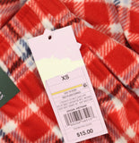 Wild Fable Womens Microfleece Pajama Pants 94718837 Red XS