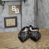A New Day Womens London Lace Sling Back Bow Flats 94303525 Black 8M