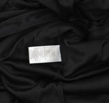 Alex Evenings Neck Front Slit Sleeveless Dress Gown Black / Emerald Green 2