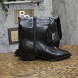 DV Dolce Vita Womens Kit Western Knee High Boot Black 6.5M