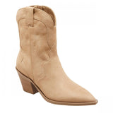 Universal Thread Womens Jacey Western Ankle Boots 90511599 Tan Brown 6.5M