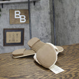 A New Day Womens Ariella Woven Raffia Slide Sandals 92609192 White 9M