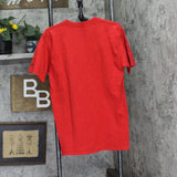 Elvis Mens  Presley's Memphis Embroidered T-Shirt Red L