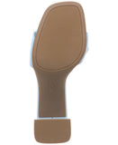 On 34th Womens Salliee Sandals Block Heel 10020662800 Blue 8.5M