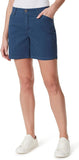 Bandolino Plus Size Amalia Classic High Rise 6" Jean Short Freshwater Blue 24W