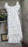INC International Concepts Cold Shoulder Woven Dress Fiona Dye Brown 2XL