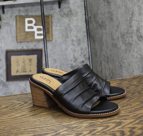 Earth Womens Adara Heeled Sandal ETADARA Black 8.5M