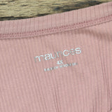 Maurices Womens Ribbed Plus Size Tank Top 166fe375caa4cb Pink 4X