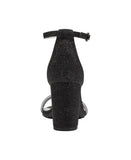 Bandolino Women's Armory Heeled Sandal BNARMORY2 Black Fabric 6M