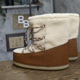 Universal Thread Zenita Cozy Fuzzy Boots 94683344 Brown Multi 9M