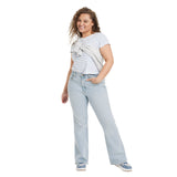 Universal Thread Womens High-Rise Flare Jeans 89510034 Light Wash Blue 14 Short