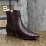 Rockport Geovana Mid Boots Amputee Replacement Left Shoe Only Oxblood Red 8.5W