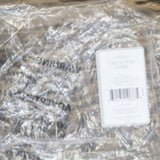 Exclusive Home Woven  Blackout Button Curtain Panel Pair Vanilla Off white 52x84