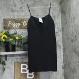A New Day Womens Crepe Slip Mini Dress 94434530 Black M
