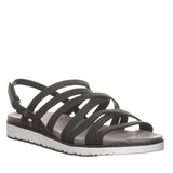 Bearpaw Crete Womens Strappy Slingback Sandals 91235805 Black 9M