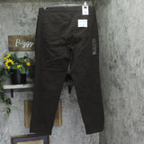 Gloria Vanderbilt Classic Straight-Leg High-Rise Jeans Coffee Roast Brown 16W