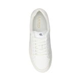 Lauren Ralph Lauren Lace-Up Hailey Sneakers Snow White / Club House Cream 6B