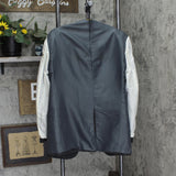 Farah Mens Wool 2 Button Suit Jacket Coat 166e8d48517614 Gray See Measurements