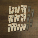 MCYS Hanger Clips Set Pack of 23